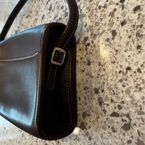 Vintage Coach Brown Leather Shoulder Bag - Picture 7 of 14